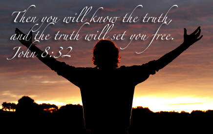 The truth will set you free.